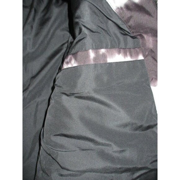 Vans Mens Lakemont MTE All Weather Tie Dye Jacket Black White Grey Hooded NWT - Picture 8 of 8